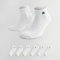 3 PAIRS - WHITE SOCKS